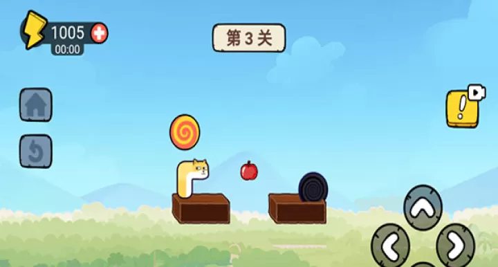 贪吃的苹果蛇_https://www.913u.com_休闲益智_第3张
