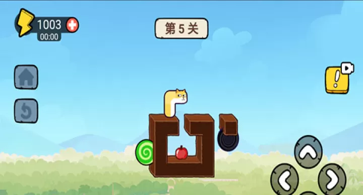 贪吃的苹果蛇_https://www.913u.com_休闲益智_第5张